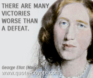 Victory quotes - There are many victories worse than a defeat.