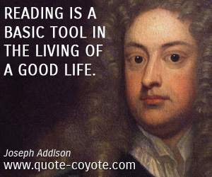 Tool quotes - Reading is a basic tool in the living of a good life.